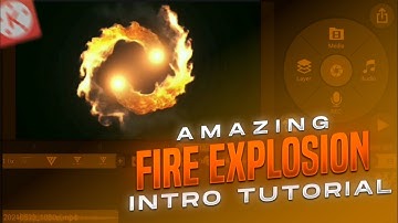 How to Create a Fire Explosion Intro on Kinemaster || Intro Tutorial Android || Pack Torrent