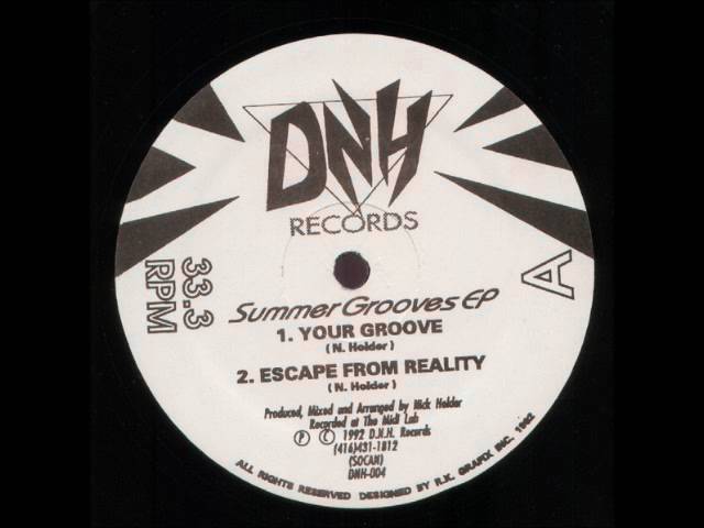 Nick Holder - Your Groove