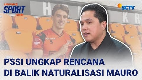 Ketum PSSI Erick Thohir Ungkap Rencana dari Proses Naturalisasi Mauro Zijlstra bagi Timnas Indonesia
