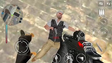Secret Agent Lara FPS : shooter action game 2018 like pubg game