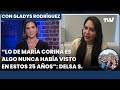 Lo de mara corina machado es algo que nunca vi en 25 aos delsa solrzano  gladys rodrguez