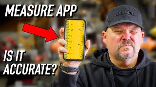 How Accurate Is The Default Measure App? || Dr Decks