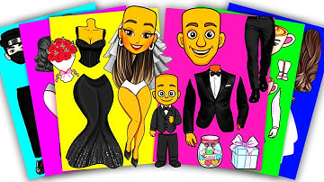BRAINROT WEDDING Tung Tung Tung Sahur, Ballerina Cappuccina, Cappuccino Assassino | STICKER BOOK DIY