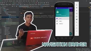 ANDROID STUDIO - MEMBUAT NAVIGATION DRAWER SANGAT MUDAH