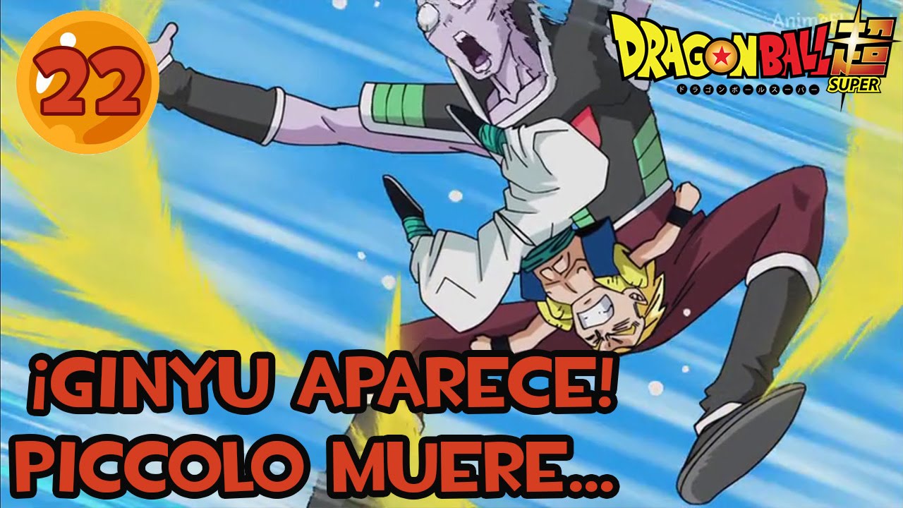 ¡Ginyu aparece! Piccolo muere... 22 Dragon Ball Super YouTube