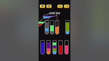 Water Sort Puzzle Game Level 240
