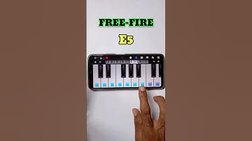 Free Fire Tune | Piano Tutorial | Games | #shorts #freefire