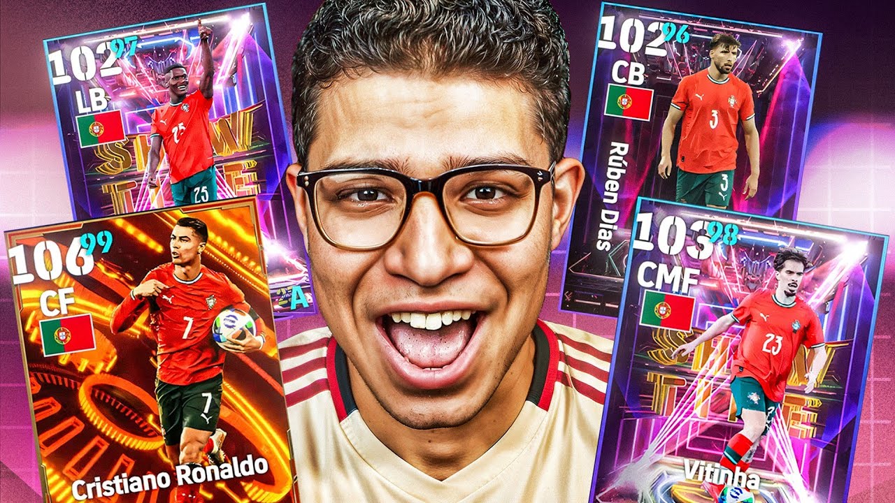 تفجير ام بكج كرستيانو ال107 🇵🇹🔥😂|الحظ يا جدعااان🔥🗿!!