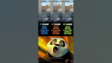 i5 12400F vs i5 13400F vs i5 14400F #pcgaming