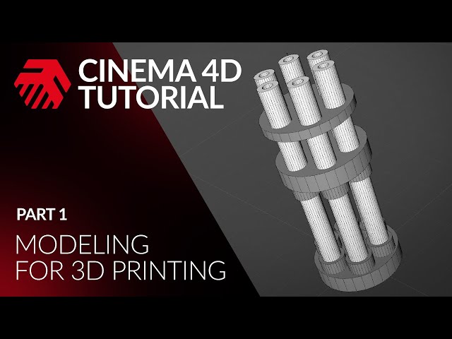 Parametric modeling in Cinema 4D 3D printing. Part 1 | Hexy Studio - YouTube