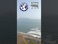 Lima (Peru) coast as seen from near Larcomar #lima #peru #shorts #TeamMotso #teammotso