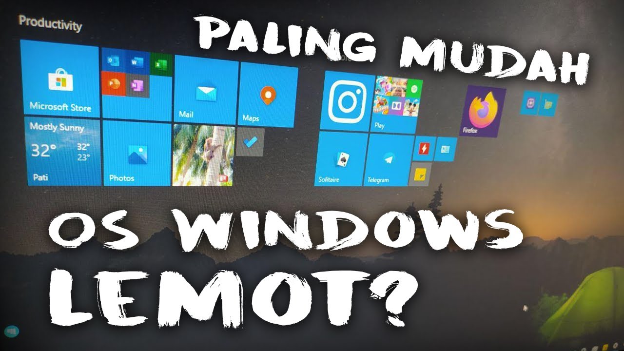 Cuma 6 Langkah!! Cara Mengatasi Windows 10 LEMOT LAMBAT