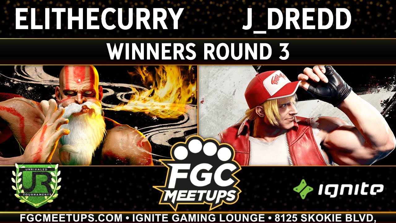 EliTheCurry (Dhalsim) vs J_Dredd (Terry) - FGC Meetups 92 WINNERS ROUND 3 - SF6