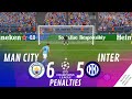 Manchester City vs. Inter Milan [6-5] PENALTIES • Video Game Simulation & Recreation image