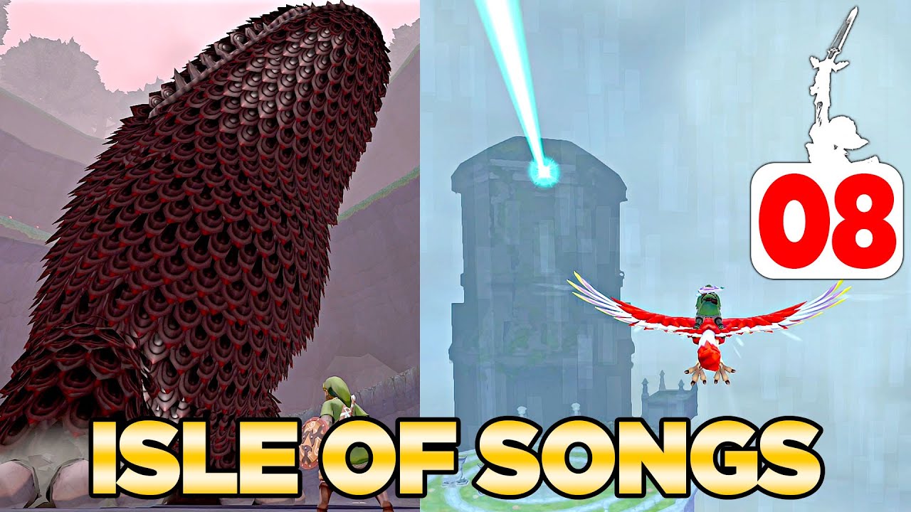 Isle Of Songs The Imprisoned Skyward Sword Hd 100 Walkthrough Part 8 Youtube