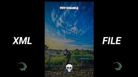 NEW TRENDING XML EDITING✅ 2024 BY 2025 3D XML FILE 💬ALIGHT MOTION XML PARSER ON  lOVE ONLY MONEY IS⚡