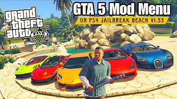 Install GTA 5 Mod Menu On JailBroken PS4 9.00-1202(Beach 6.8v3)