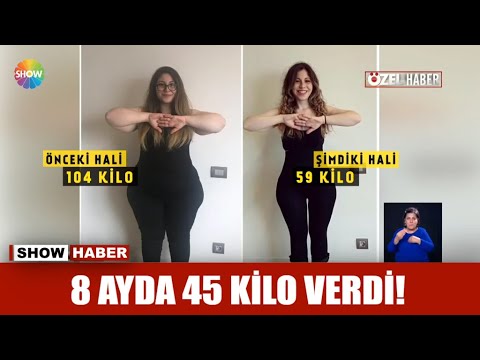 Video: Sadece Bir Yılda 45 Kilo Nasıl Kaybedilir: Gerçek Bir Hikaye