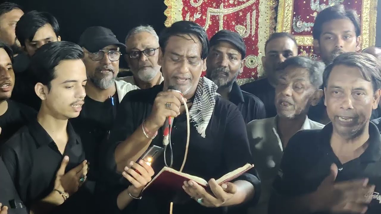 Fatima Ke They Ye Bain😭 l Noha Zamin Ali Shikarpuri l Juloos Ziyrat Imam-e-Hissain (a.s) 