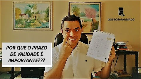 O que é prazo de validade de medicamentos?