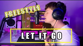 WRITING A VERSE ON "Let It Go" by DJ Khaled ft. Justin Bieber (Cover) screenshot 5