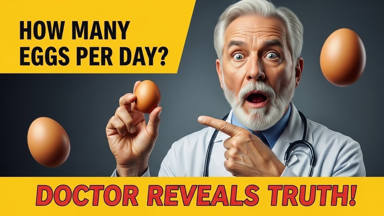 How Many Eggs Can You Safely Eat Per Day? Doctor Reveals the Shocking Truth| Senior Health Tips