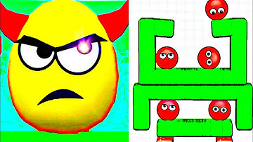 Draw to Smash VS Hide Ball Brain Teaser Logic Puzzle Mix IQ!