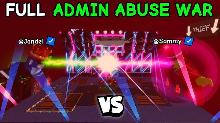 FULL ADMIN ABUSE WAR SHOWCASE - Jandel VS Sammy