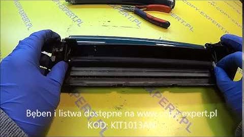 RICOH AF 1013 1515 MP161 MP171 MP201 wymiana bębna listwy