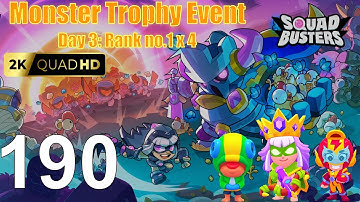 Squad Busters - Walkthrough Gameplay Part 190 - Monster Trophy event 2025-09 - Day 3