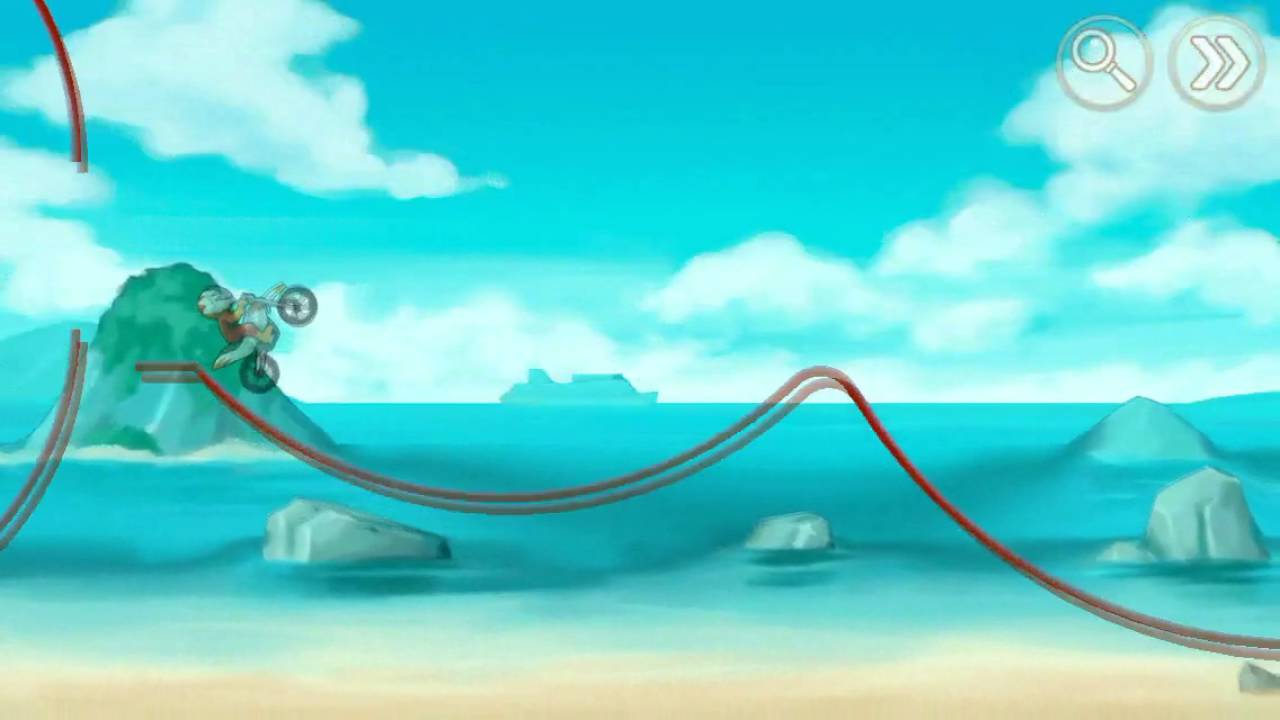 Bike Race Normal and Advanced Levels Shortcuts Acrobat How to Compilation in Slow Motion