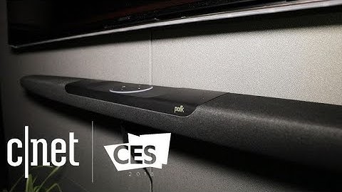 Polk Command Bar: Sound bar equipped with Amazon Alexa