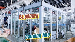 24,000CPH 50-6 CSD carbonated soft drink Filling Machine for cans screenshot 5
