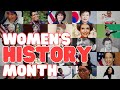Womens History Month  Learn about women throughout history and why we celebrate them in March
