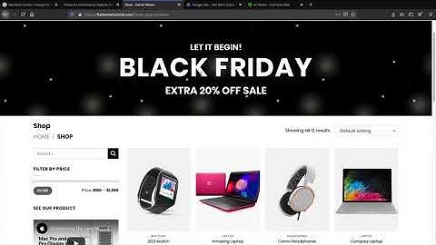 Customized E-Commerce Website With Android And IOS App