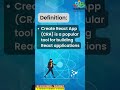 Create React App | react course in chennai | kaashiv infotech reviews #career #react