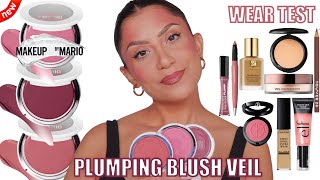 *new* MAKEUP BY MARIO SOFT POP PLUMPING BLUSH VEIL REVIEW + WEAR TEST *oily skin* | MagdalineJanet