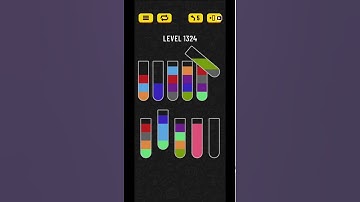 Water sort puzzle level 1324