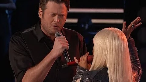 Blake & Christina  Just A Fool  The Voice  Live Pe...