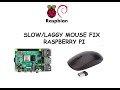 Raspberry Pi 4: Slow mouse movement fix