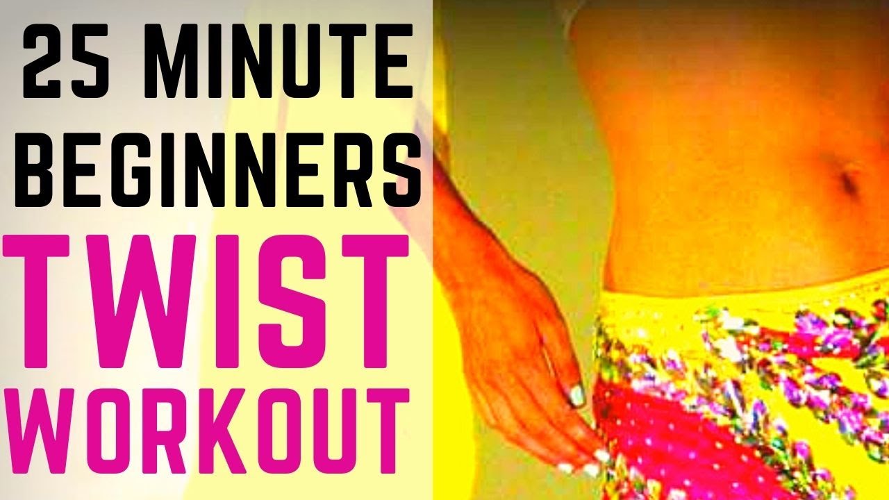 25 Minute BELLY DANCE WORKOUT - Twists for BEGINNERS step by step - Belly Dance Online Classes
