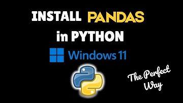 How to install Pandas in Python 3.14 on Windows 11 in 2025 #pandaslibrary