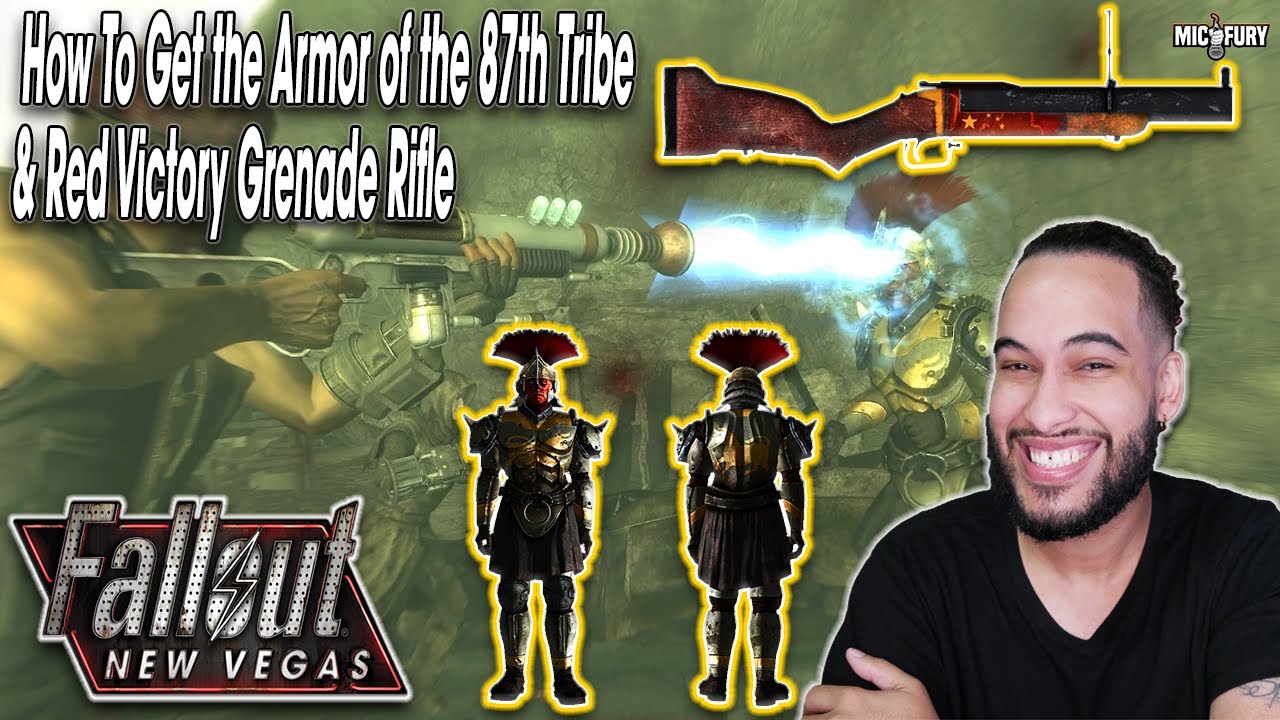 Fallout New Vegas - How To Get Armor of the 87th Tribe & Red Victory ...