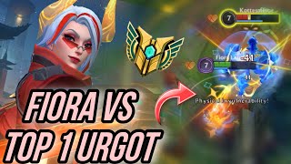 HOW TO COUNTER URGOT WITH FIORA IN WILDRIFT
