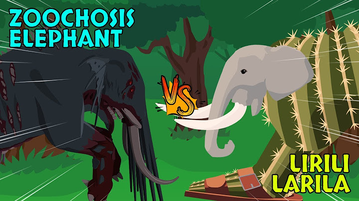 Zoochosis Elephant vs Lirili Larila | Zoochosis vs Brainrot | Monster Animation