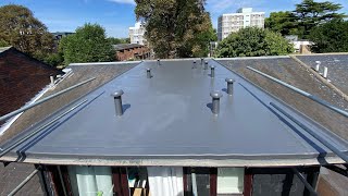 How to restore a fibreglass roof (Topcoat and. Minor repairs)