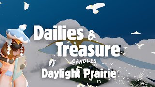 Today’s Dailies & Treasure Candles | Daylight Prairie | SkyCotl | NoobMode