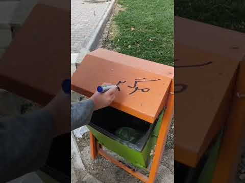 مشهد قاسم آباد شعارنویسی در هر جایی که میشه مهسا امینی 