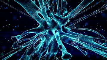 Abstract CGI motion graphics and animated background