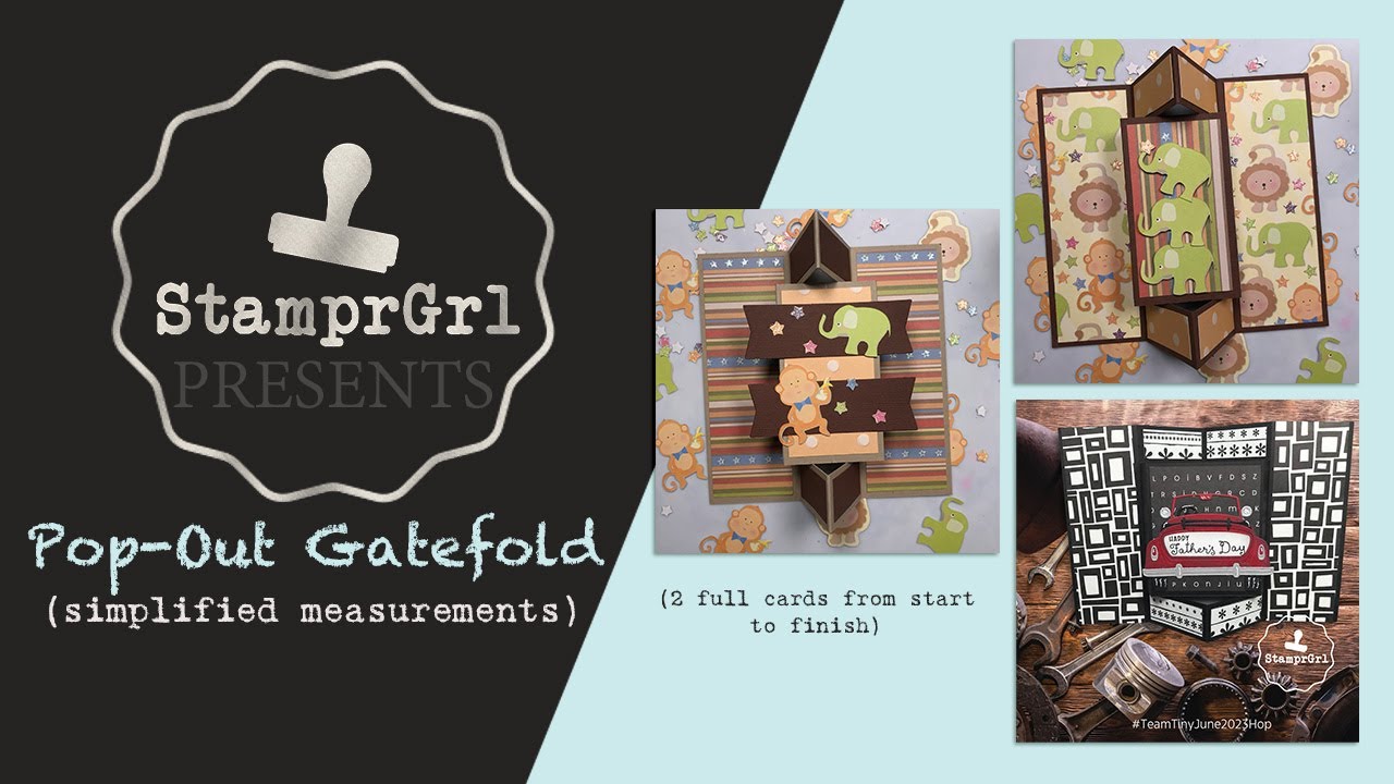 Pop Out Gatefold Tutorial - YouTube